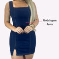Vestidos Jeans Feminino com Lycra