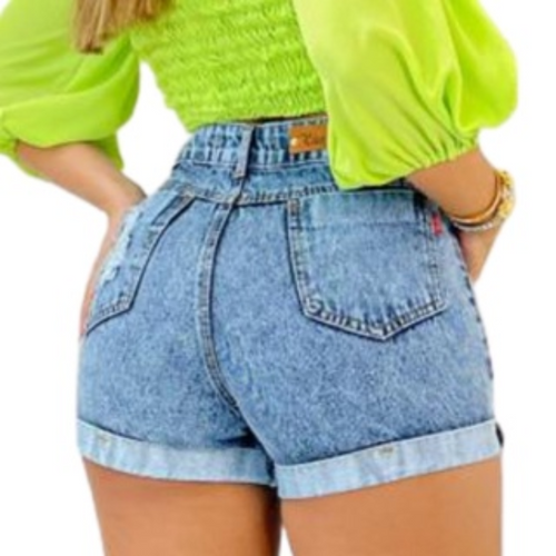 Bermuda Destroyed Jeans