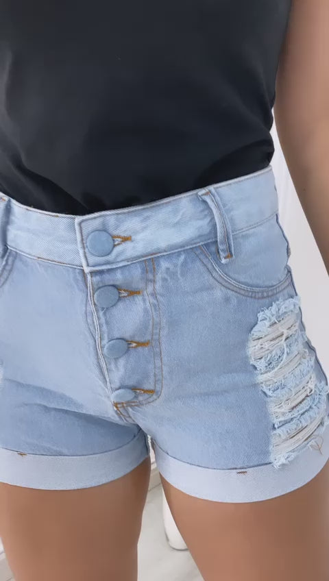 Short Jeans Feminino